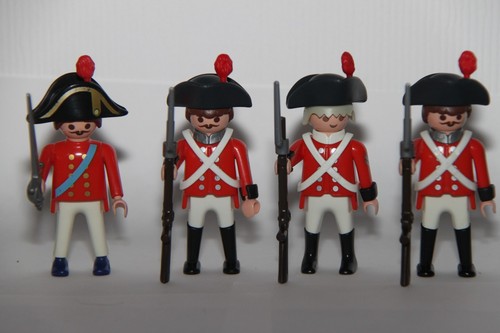 Playmobil soldats anglais - 4,
