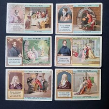 6 Chromos Anciens Poulain