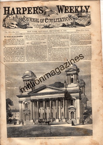 1859 harpers weekly september - 1859,