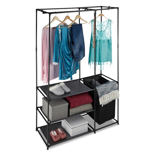 Portant ouvert armoire pliable