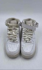 Nike Mens Air Force 1 Mid 07 315123-111 White Lace-Up Sneaker Shoes Size 8.5