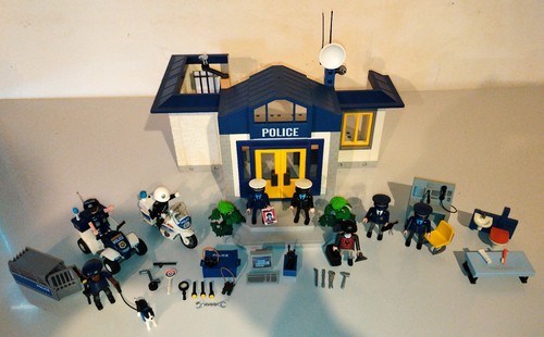 Lot playmobil commissariat - playmobil, de