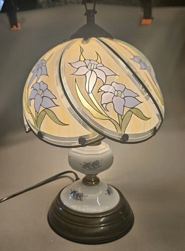 Lampe style tiffany tactile - , 3