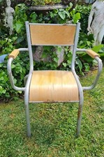 ANCIENNE CHAISE D'ECOLE BUREAU