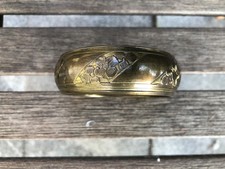 Bracelet laiton, cuivre doré