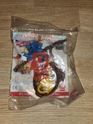 Figurine schtroumpf baignoire - figurine,