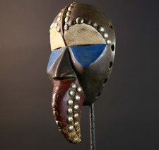 Masque oiseau Dan africain