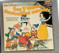 Livre disque 33t Les 7 nains