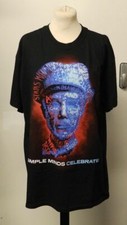 SIMPLE MINDS  OFFICIAL EUROPE TOUR T-SHIRT " CELEBRATE 2014 TOUR " SIZE LARGE