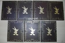 Astérix x 7 collection Intégrale 1 2 3 4 5 6 7 ROMBALDI marron Goscinny Uderzo