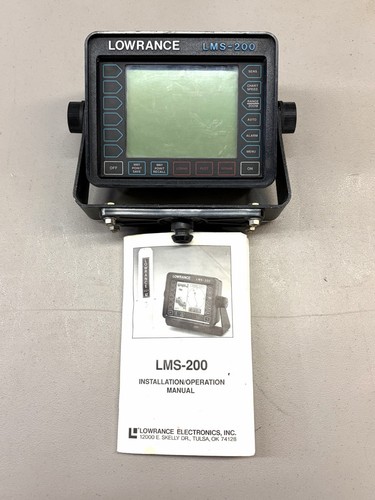 Vintage lowrance lms 200 - lowrance, lms-200