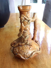 Beauvaisis sandstone pitcher - snake eating grapes