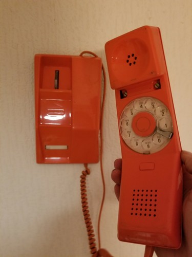 Ancien telephone mural deco - mural,