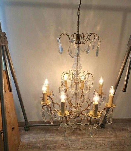 Lustre pampilles branches - pampilles.,