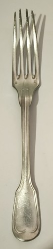 Christofle silver metal fork