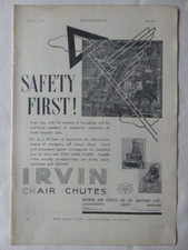 6/1936 PUB IRVING AIR CHUTE