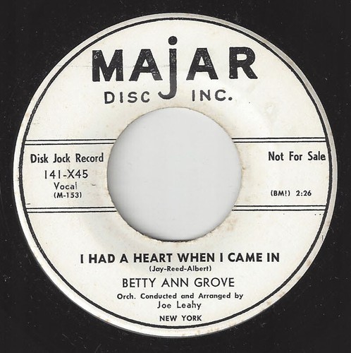 Betty ann grove - ♫betty, had