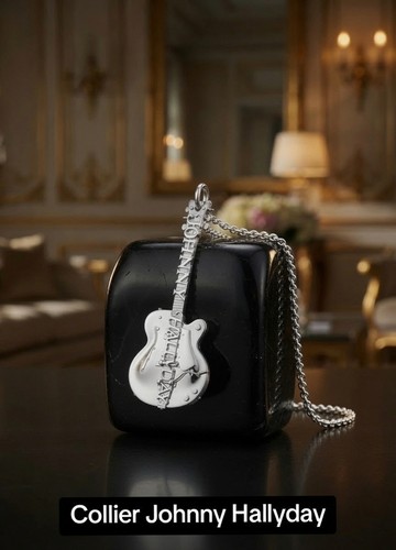 Collier johnny hallyday - johnny,