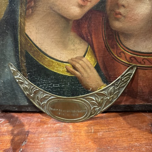 Ancienne plaque casque - plaque, de