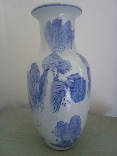 Grand vase chinois vintage - chinois,