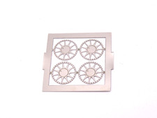 ALEZAN MODELS . ACCESSOIRES 1/43 . SET 4 INSERTS JANTE BMW HARTGE . PHOTODECOUPE