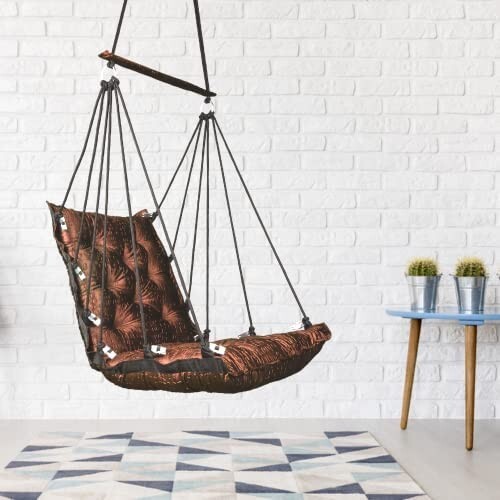 Chaise suspendue coton - suspendue,