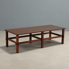 Table Basse Vintage Design Bois Italie des Années 1960 Originale