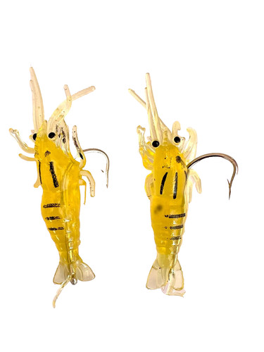 10x crevette pêche simulation - crevette,