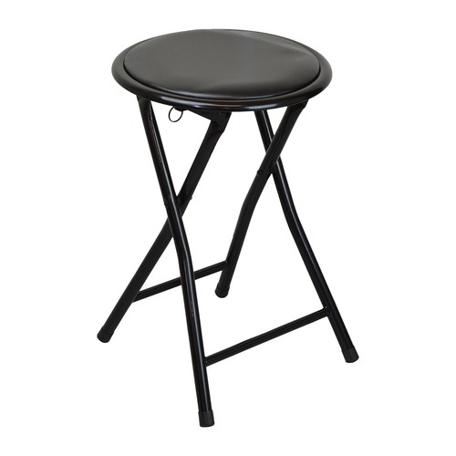 Rembourré tabouret pliant - rembourré,