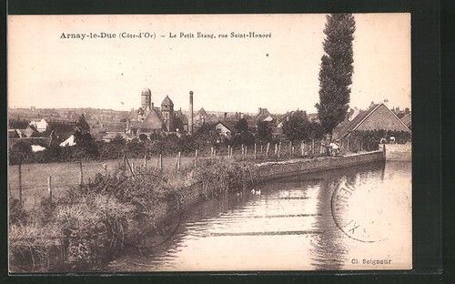 Cpa arnay duc le - le, petit