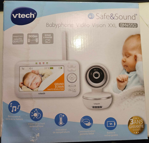 Vtech babyphone video vision - video,
