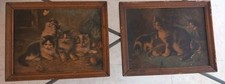 Oil painting canvas cats