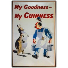 Plaque métal publicitaire