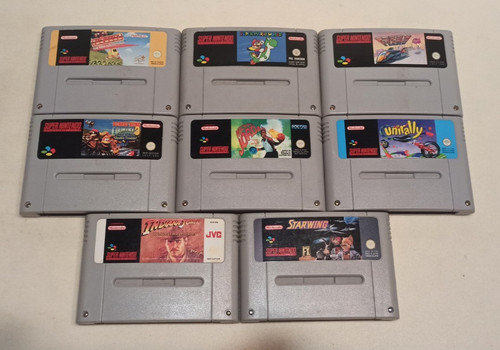 Lot jeux super nintendo - jeux,