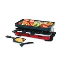 Swissmar - 8 Person Red Classic Raclette Party Grill KF-77043 in retail box