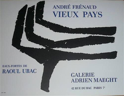 Ubac raoul affiche - ubac, en