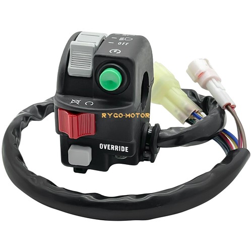 Left handlebar switch - left, start