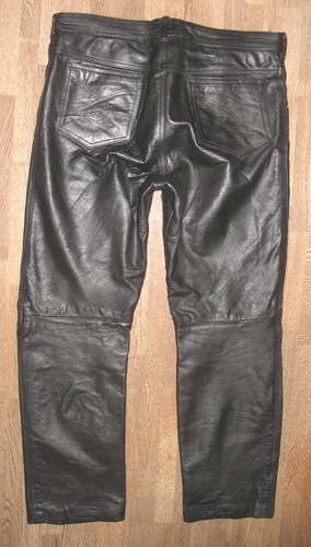 Pantera pantalon jeans cuir - jeans, en