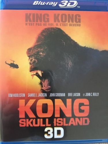 Kong skull island blu ray - -,