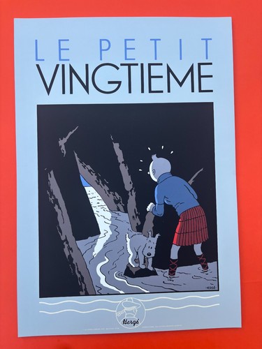 Herge serigraphie tintin ile - serigraphie, l