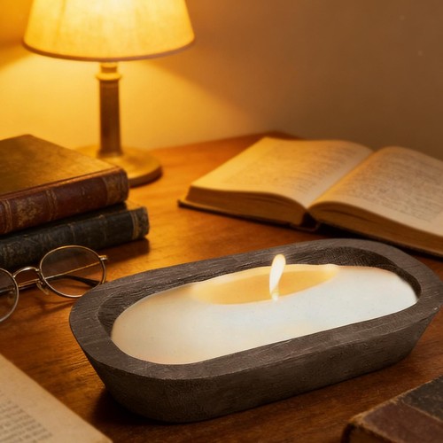 Bougeoir rustique vintage - , pour