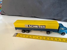 Majorette 1/100 - Scania Schiever Bach Semi Trailer Truck