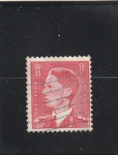 L6002 BELGIQUE timbre Y&T N° 910 de 1953 " Roi Baudouin 1er " Oblitéré