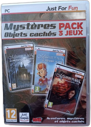 Mystères pack objets cachés - mystères,