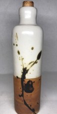 Bottle De La Poterie LA COLOMBE FRANCE ? Vallauris Vintage H 24.5 D 6 cm