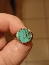 Bague turquoise style