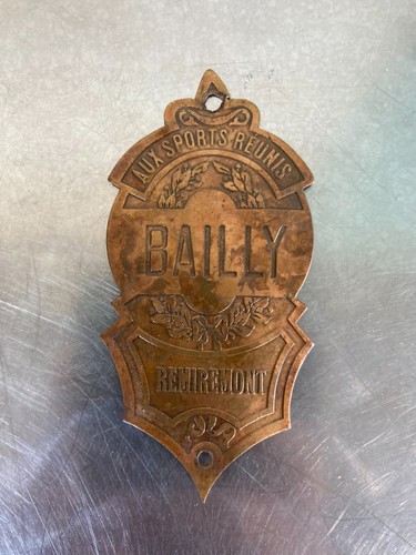 Ancienne plaque velo cycles - plaque,