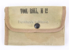 US M12 "Tool Roll" Tool Pouch - US ARMY WW2 (Original Material)
