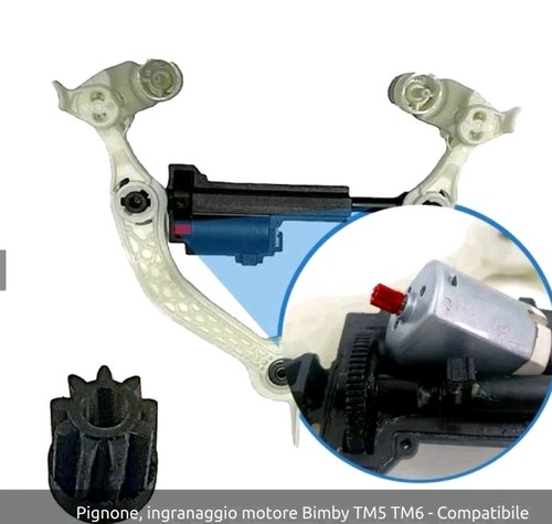 Engrenage moteur thermomix tm5 - engrenage,