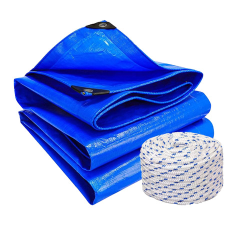 Toile bâche bleu pvc avec - bâche,